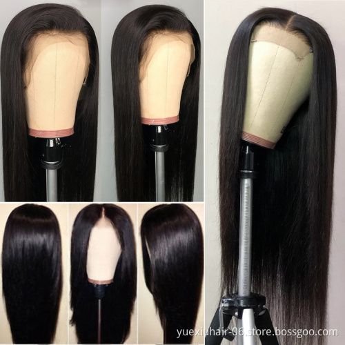 2021 Hot Selling Wholesale Free Shipping Cuticle Aligned Unprocessed Brazilian Hair Virgin Human Hair Full Lace Wigs
